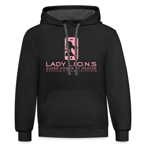 Lady Lions BY SHELLY SHELTON - Unisex Contrast Hoodie