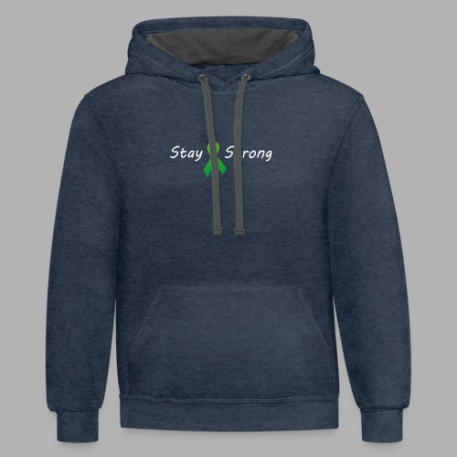Stay Strong - Unisex Contrast Hoodie
