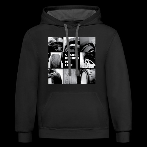 Stance Ruined My Life - Unisex Contrast Hoodie