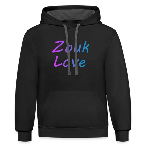 Zouk Love Tote - Unisex Contrast Hoodie