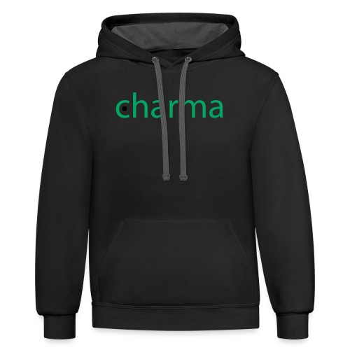 trendy charma - Unisex Contrast Hoodie