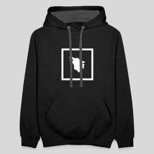 Wolf Squared WoB - Unisex Contrast Hoodie
