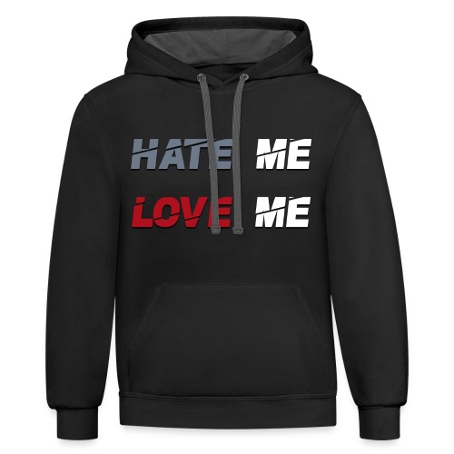 Hate Me Love Me [Album Merch] - Unisex Contrast Hoodie