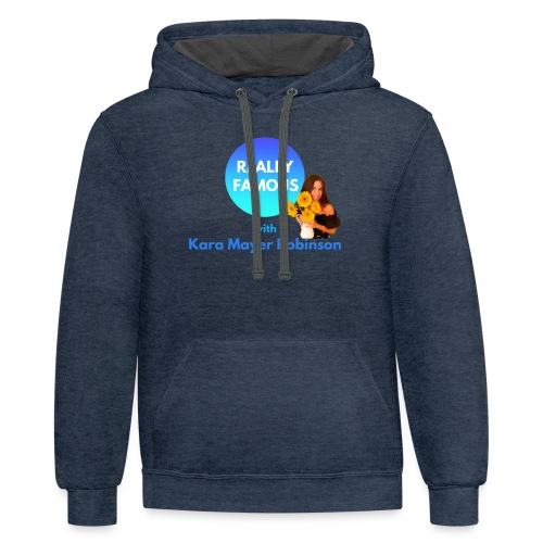 Kara's Motto: Tell Me Everything. From the beginni - Unisex Contrast Hoodie