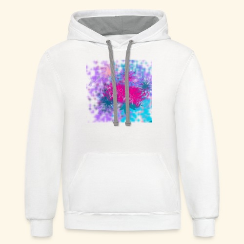 Abstract - Unisex Contrast Hoodie