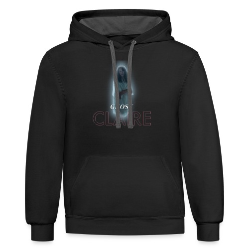 Ghost Claire - Unisex Contrast Hoodie