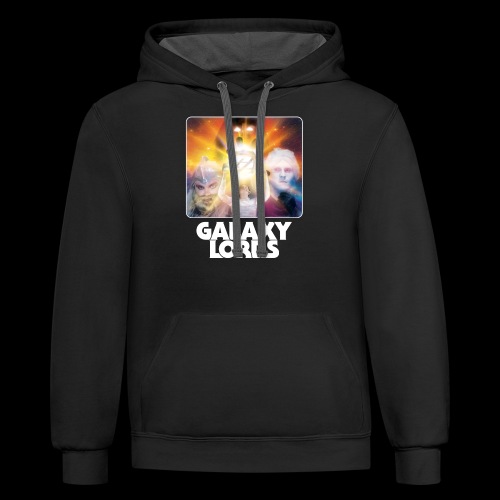 Galaxy Lords Poster Art - Unisex Contrast Hoodie