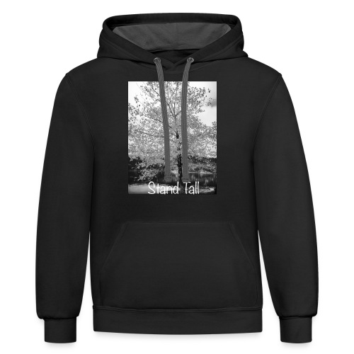 Stand Tall - Unisex Contrast Hoodie