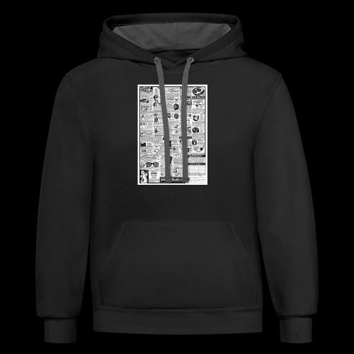 Johnson Smith Co Ads - Unisex Contrast Hoodie
