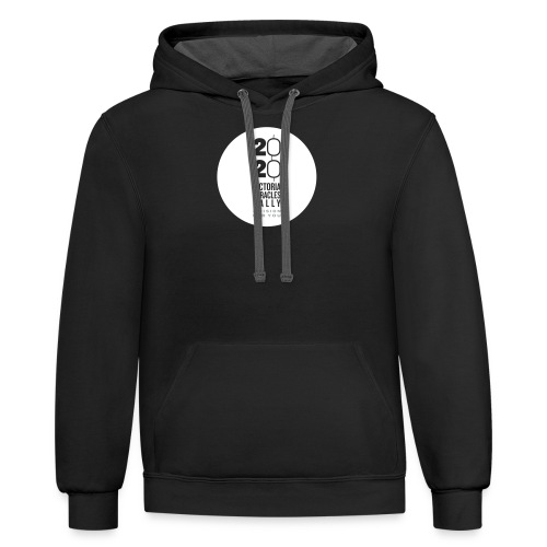 2020 Victoria Miracles Rally Logo Circle - Unisex Contrast Hoodie
