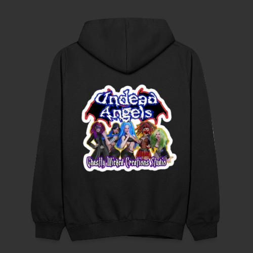 Undead Angels Band - Unisex Contrast Hoodie