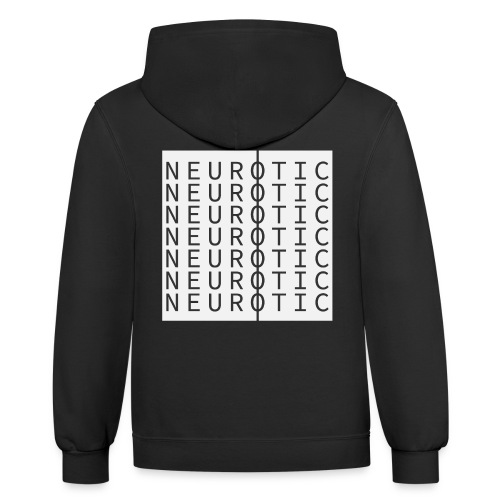 Neurotic - Unisex Contrast Hoodie