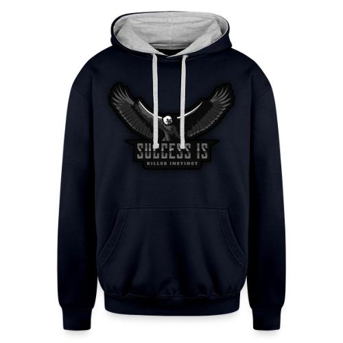 Success Is Killer Instinct - Unisex Contrast Hoodie