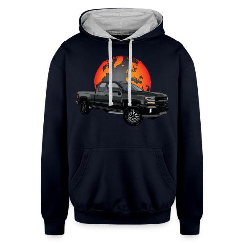 Silverado Work Truck 4x4 - Unisex Contrast Hoodie