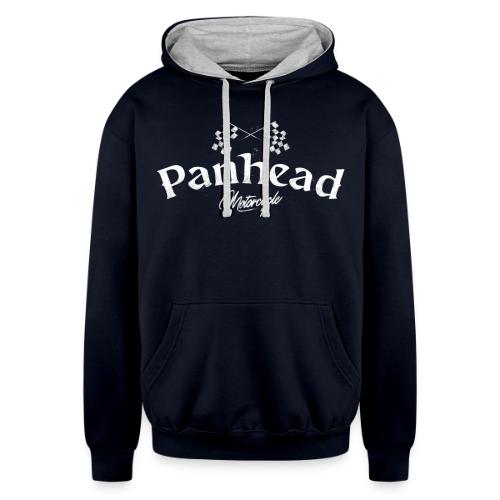 Panhead Motorcycle - Unisex Contrast Hoodie