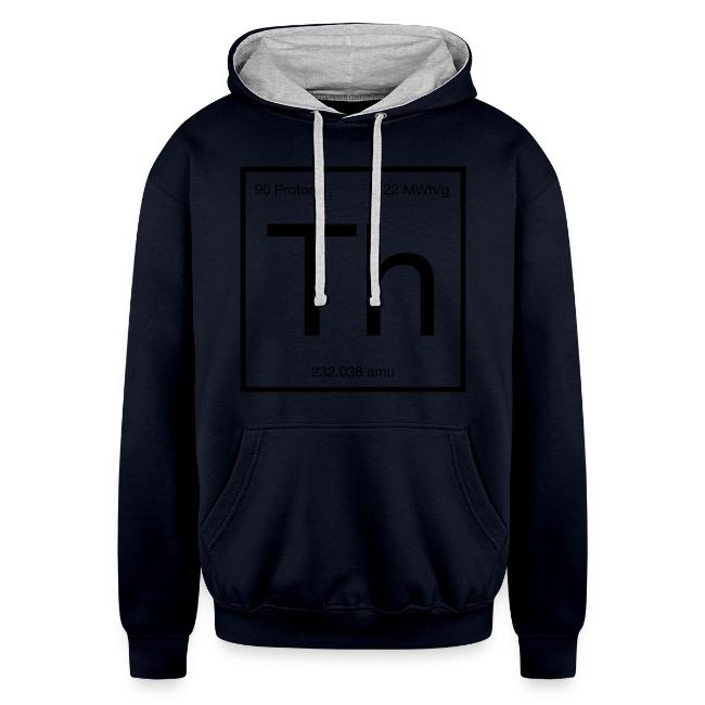 Thorium. Double-sided design. Black text.
