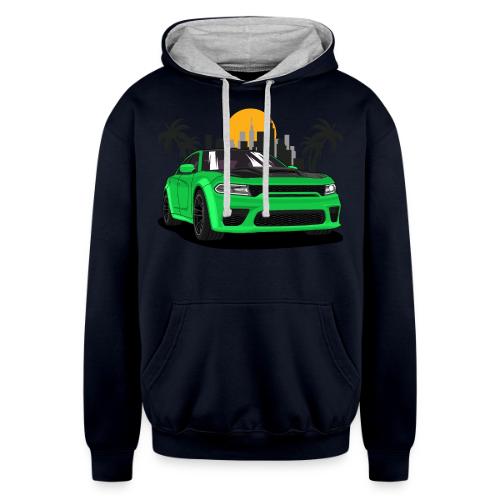 Charger RT - Unisex Contrast Hoodie