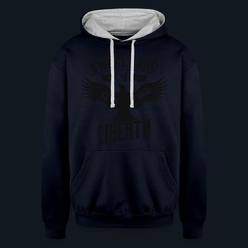 Sweet land of USA Pride Liberty - Unisex Contrast Hoodie