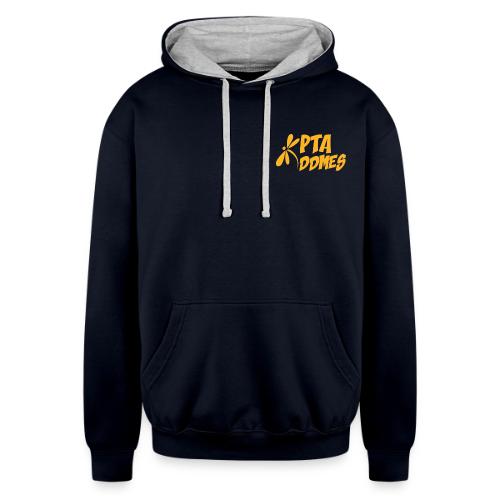 DDMES PTA Logo only - Unisex Contrast Hoodie