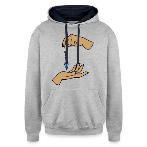 pendulum Crystal - Unisex Contrast Hoodie