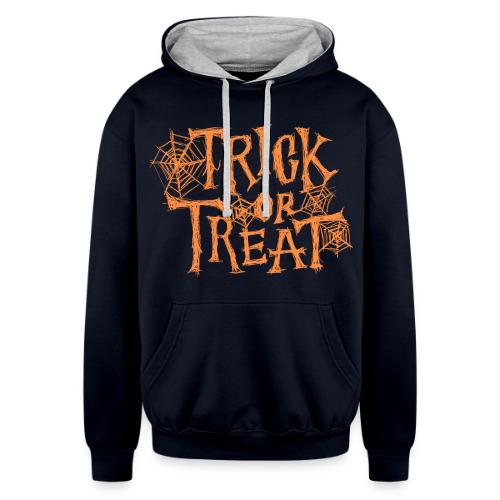 Trick or Treat - Unisex Contrast Hoodie