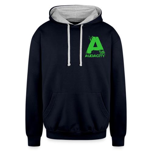 Double the Audacity - Unisex Contrast Hoodie