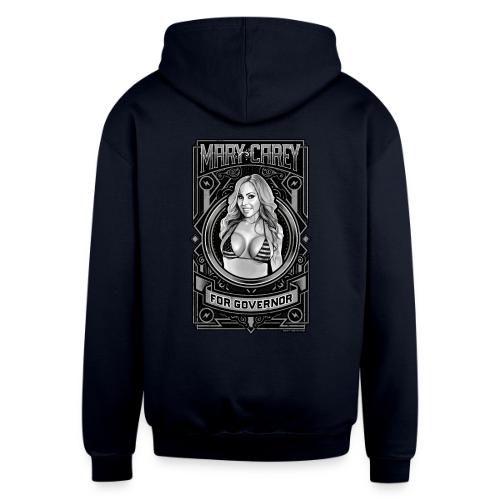 Mary Carey double sided Shirt - Unisex Contrast Hoodie