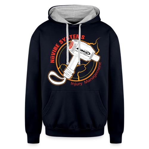 NuVibe Systems DMS The Hammer Series 2 - Unisex Contrast Hoodie
