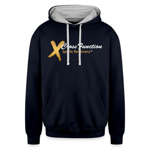 CrossFunction Sports Recovery Apparel - Unisex Contrast Hoodie