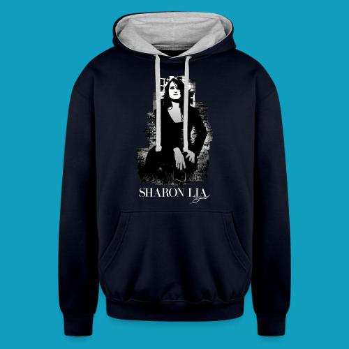 Sharon Lia Pose - Unisex Contrast Hoodie