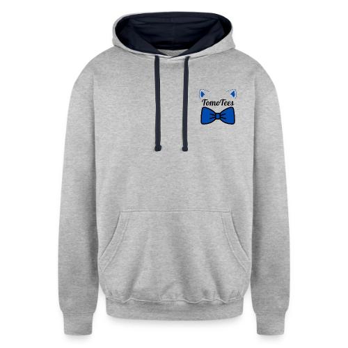 TomoTees Logo - Unisex Contrast Hoodie
