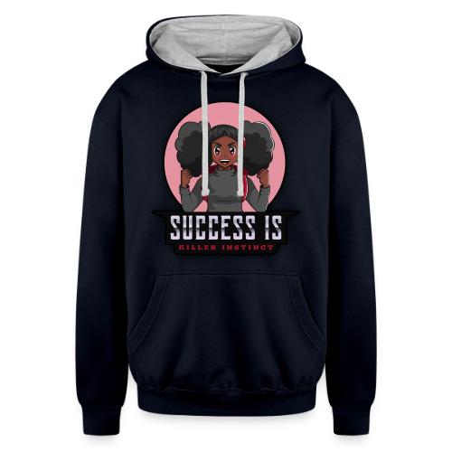 Success Is Killer Instinct - Unisex Contrast Hoodie