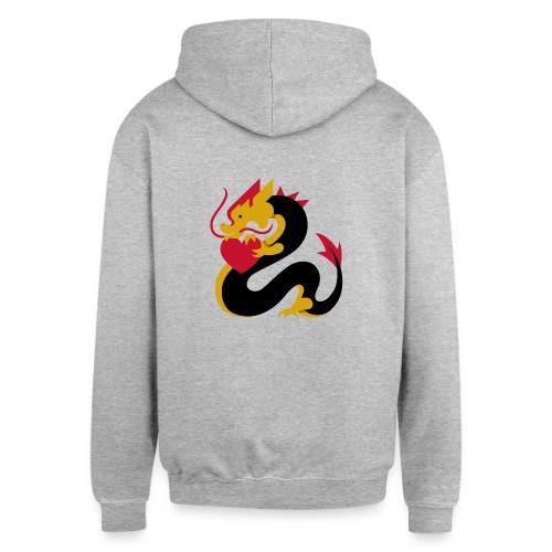 Core Values Dragon Kindness - Unisex Contrast Hoodie
