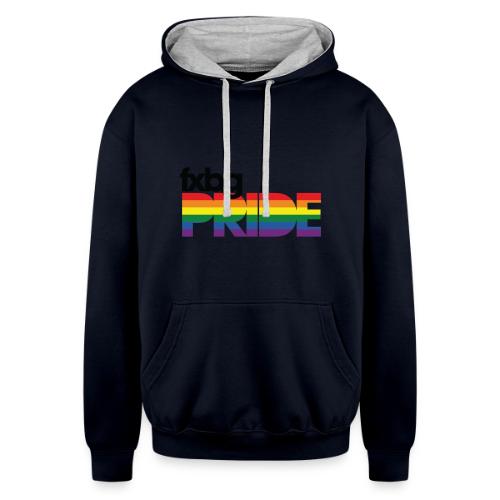 FXBG PRIDE LOGO - Unisex Contrast Hoodie
