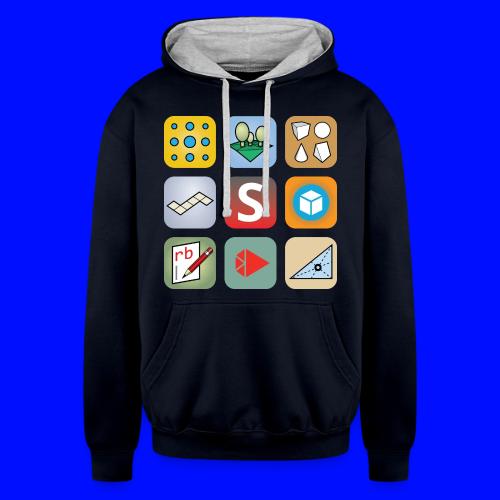 Alex' SketchUp Extensions - Unisex Contrast Hoodie