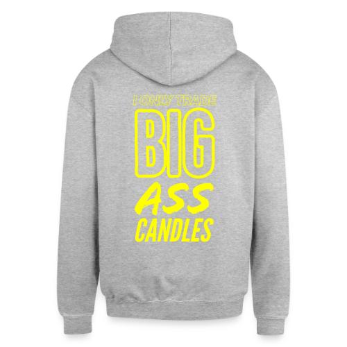 Big ass candles Hoodie - Unisex Contrast Hoodie