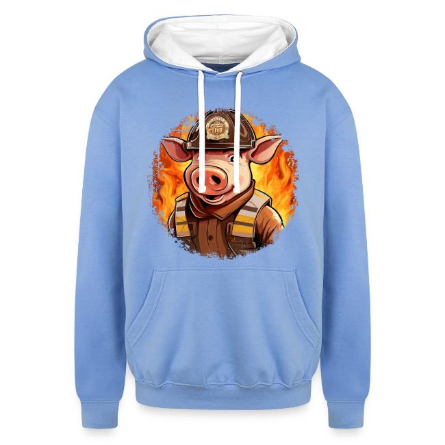 Firefighter pig