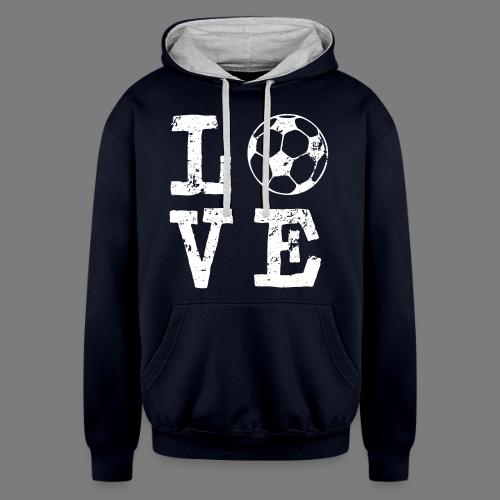 Title USA Champions Design: The Ultimate Gear - Unisex Contrast Hoodie