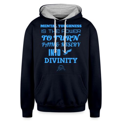 Mental Toughness - Unisex Contrast Hoodie