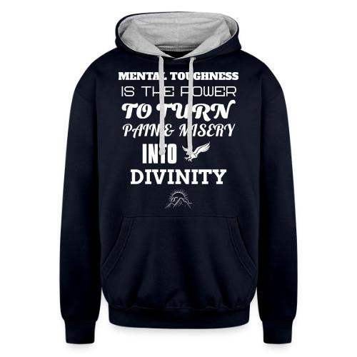 Mental Toughness - Unisex Contrast Hoodie