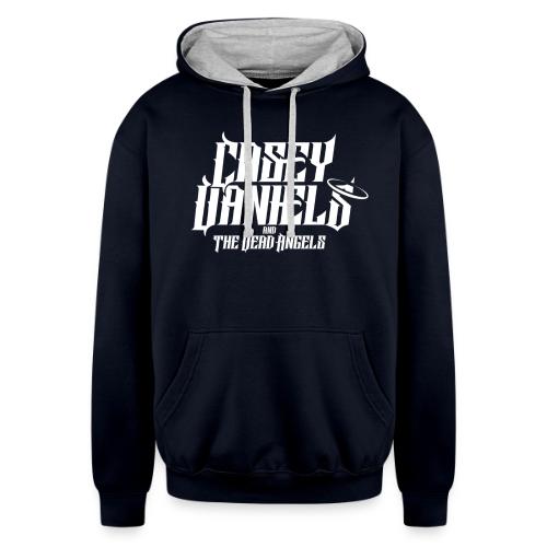 Casey Daniels &The Dead Angels - Unisex Contrast Hoodie