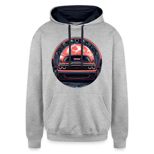 Challenger Haloween - Unisex Contrast Hoodie