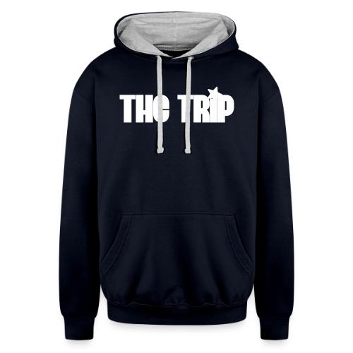 304435733 1052857740 Logo 2021 white - Unisex Contrast Hoodie