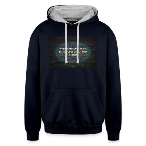 Question and Answer Screens - Unisex Contrast Hoodie