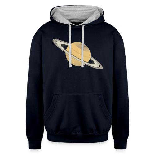saturn 26618 - Unisex Contrast Hoodie