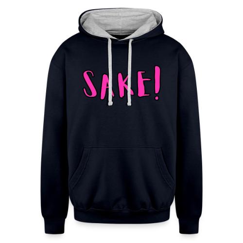 SAKE! - Unisex Contrast Hoodie