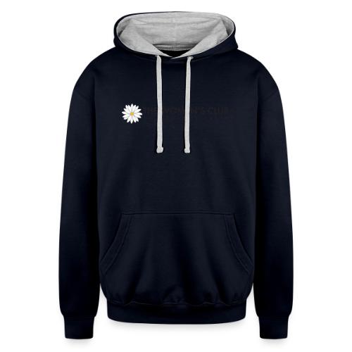 WCLogo Horizontal RGB Black 4000 - Unisex Contrast Hoodie