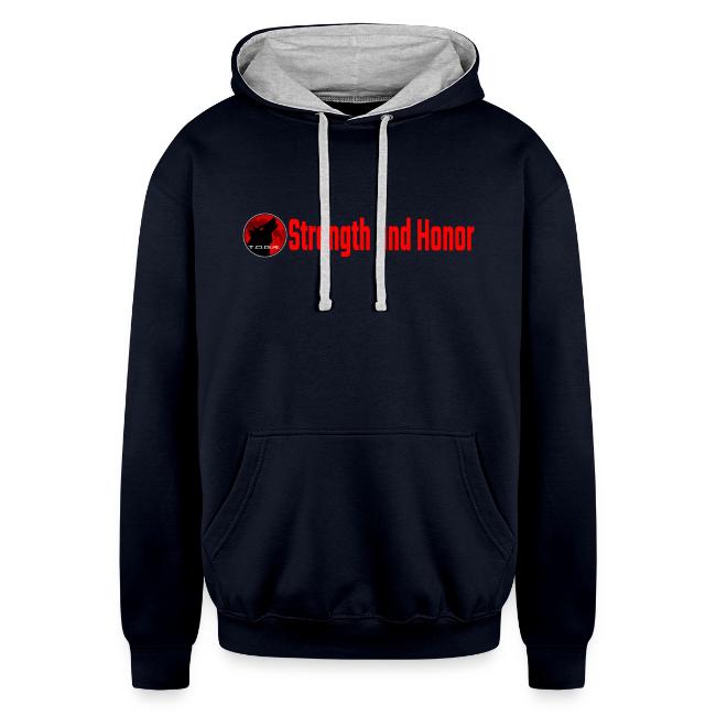 Strength and Honor - Red Letters