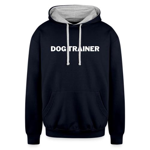 Dog Trainer - Unisex Contrast Hoodie