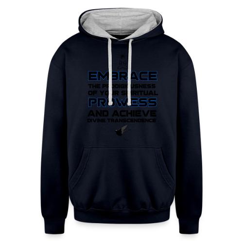 Spiritual Prowess - Unisex Contrast Hoodie